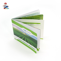Impression de dépliants, brochures, livrets et manuels d'instructions en papier kraft A4 grand format avec taille et forme personnalisées