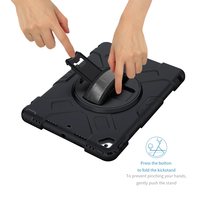 Étui pour tablette pour iPad 10e génération 2022 housse antichoc robuste avec porte-crayon étui de protection pour tablette pour iPad Air4/Air5 2022