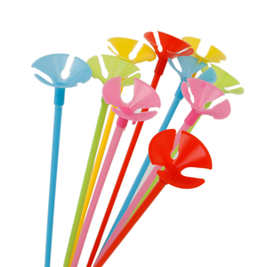 Vente en gros de ballons en plastique de 42 cm, bâtons pour ballons, accessoires de décoration de fête, supports, tiges de maintien, Saint-Valentin, Noël - Product Image 6