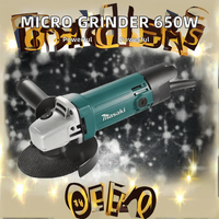 Micro meuleuse d'angle électrique sans fil 650W avec disque de meulage 100MM/115MM interrupteur à glissière de qualité industrielle et bricolage