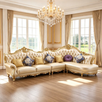 Ensemble de canapés sectionnels en cuir latte Acorn Tracery, mobilier de salon pour la maison Keystone Arcade