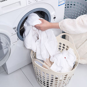 GREENSIDE Grand <span class=keywords><strong>panier</strong></span> de rangement en plastique pour le <span class=keywords><strong>linge</strong></span> et les jouets, cadre d'organisation pour le <span class=keywords><strong>tri</strong></span> des vêtements sales et des artefacts. - Product Image 3