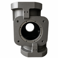 Vanne industrielle pour navires en acier au carbone usinée CNC avec capacités de brochage, perçage et fraisage