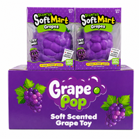 Jouet Squishy Géant en Forme de Raisin, Jouet à Presser Réaliste en Forme de Fruit, à Remontée Lente et Rebond Rapide, Jouet Sensoriel Anti-Stress, Unisexe, 14 Ans et Plus