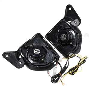 Paire de feux de jour à LED gauche et droite pour voiture, feux antibrouillard avec ampoules H11 6000K~6700K pour Toyota Hiace 2014-2018 2015 2016 - Product Image 5