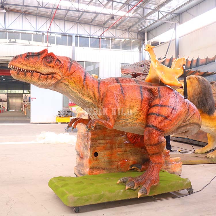 Ride of dinosaur