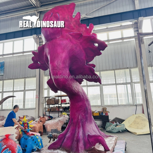 <span class=keywords><strong>Parc</strong></span> d'attraction Décoration de jardin extérieur Modèle de fleur de cadavre animatronique - Product Image 6