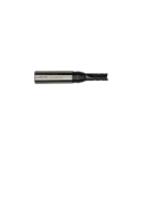 Fraise de fraisage CNC pour le travail du bois, en carbure revêtu d'étain, à trois dents, double tranchant, droite pour rainurage, pour découpe, gravure et fraisage, OEM