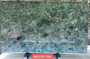 Losa de Cuarcita Verde Brasileña, Panel de Pared de Piedra Natural, Revestimiento de Piedra para Decoración Interior y Exterior de Oficinas, Villas y Hoteles - Product Image 3