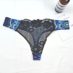 Fabbrica OEM <span class=keywords><strong>vendita</strong></span> calda giovani ragazze <span class=keywords><strong>in</strong></span> Nylon stampa <span class=keywords><strong>perizoma</strong></span> per le donne su misura - Product Image 2
