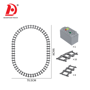 Kit de Construcción de Tren Eléctrico Navideño DIY, Tren de Riel RC de 2.4GHz con Escena de Estación Completa, Juguete Educativo de Construcción - Product Image 5