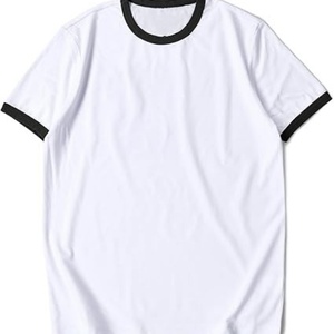 Camiseta Deportiva de Manga Corta para Hombre, 100% Algodón, Transpirable, Cuello Redondo, con Logotipo Personalizado, para Uso Casual de Verano - Product Image 5