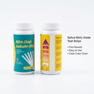 Bandes de test d'oxyde nitrique <span class=keywords><strong>salivaire</strong></span> non invasives, échantillon de salive, test rapide de santé des voies respiratoires, bandes de test pour usage domestique - Product Image 2