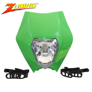 Conjunto de Faro Delantero para Motocicleta Todoterreno ZUQING HL103-0 LED 12V Negro Universal para KTM - Product Image 4