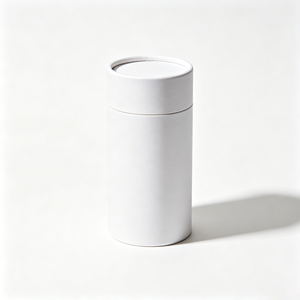Custom Recyclable Cylinder Kraft Paper Tubes with Lid for Gift and Craft Packaging Rigid Boxes - Product Image 2
