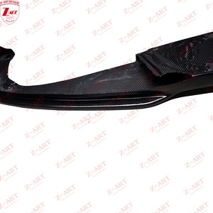 Z-ART pour <span class=keywords><strong>Ferrari</strong></span> F430 2005+ Style Fibre de Carbone Lame Avant Spoiler Inférieur Pare-chocs Avant - Product Image 4