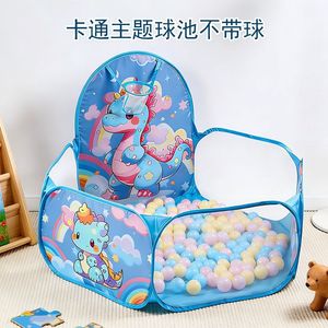 Grande <span class=keywords><strong>piscine</strong></span> à balles pop-up pour enfants, tente de jeu et parc d'éveil pour bébés avec panier de basket - Product Image 3