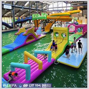 Plateau flottant gonflable pour enfants - Activité de parc aquatique familiale - Product Image 2