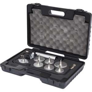 KS TOOLS Equipo de prueba del sistema de refrigeración de vehículos comerciales, 9 piezas - Product Image 1