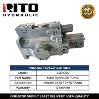 Ensemble de pompe principale RITO 4469025 ZX80B ZX80SB AP2D36, pompe à cylindrée variable, pompe à piston pour excavatrice hydraulique, usage intensif