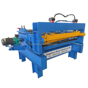 स्वचालित धातु कोइल स्लेट मशीन धातु शीट लेटिंग मशीन लाइन - Product Image 2