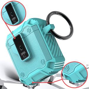 Étui antichoc pour écouteurs PC TPU pour <span class=keywords><strong>Airpods</strong></span> 1 2 avec porte-clés - Product Image 4