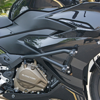 Nouvelles barres de protection anti-collision pour moto, accessoires de protection pour QJ Race 450