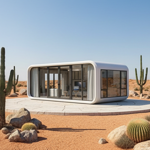 Casa Container Moderna in Legno e Acciaio per Hotel, Uffici, Edifici Commerciali e Uso Esterno in Fattoria - Product Image 4