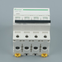 Disjoncteur miniature pour boîtier de distribution industriel domestique 1P 2P 3P 4P, protection contre les surcharges et les courts-circuits