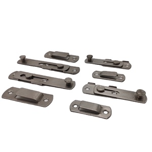 Pestillo Abatible de Acero Inoxidable con Tornillos, Adecuado para Baños y Puertas Corredizas - Product Image 6