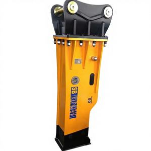 Martillo hidráulico SOOSAN modelo SB50 tipo silencioso para excavadora, accesorio para demolición de roca y hormigón, máquina de construcción. - Product Image 1