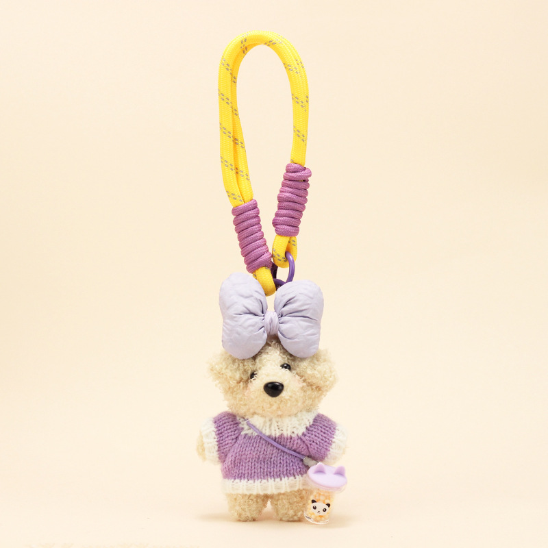 Tasse pull blanc violet Mi xiong