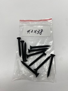 Vis à cloisons sèches M4.2 x 38 mm à tête trompette, phosphate noire, pour montants en bois, acier C1022, Homn Reen - Product Image 5