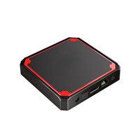 Mini Plus TV Box Android 9.0 Amlogic S905W4 Quad Core A53 Double Wi-Fi Prise en charge OEM IPTV Google Voice Youtube