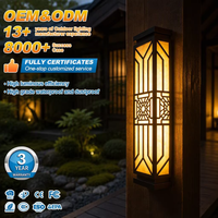 Lampes murales LED extérieures modernes en aluminium étanches IP65, 5W-15W, personnalisables, haute luminosité, 3000K-6000K, couleur, lampe de jardin