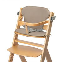 Chaises hautes pour bébé en bois réglables standard multifonctionnelles modernes pliables portables pour l'alimentation des bébés Utilisation en chambre à coucher