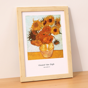 Idées de décoration intérieure, cadres <span class=keywords><strong>photo</strong></span> en MDF blancs, style européen moderne, impression typographique 6 couleurs, affiches personnalisées, photos - Product Image 2