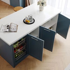 Ensemble de meubles de cuisine sur mesure Santopova bleu foncé : solutions de rangement élégantes - Product Image 3
