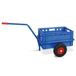 Handwagen für eubehälxb 600x400mm, lxbxh 1250X640X660mm, tragkraft 200 kg - Product Image 4