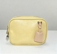 Pochette de maquillage portable multicolore, mini, avec fermeture éclair, motif lettres, résistante à l'eau, grande capacité, pour le voyage