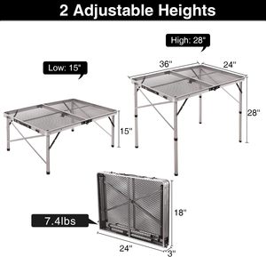 Square <strong>Folding</strong> <strong>Card</strong> <strong>Table</strong> Portable with Collapsible Legs, Fold in Half Small <strong>Card</strong> <strong>Table</strong> for Outdoor Indoor, Lightweight - Product Image 2