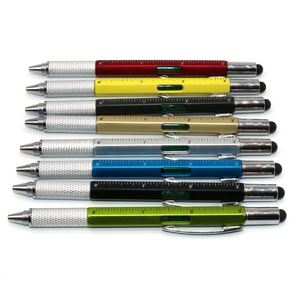 Bolígrafo Multifunción 6 en 1 2024 con Regla, Nivel, Destornillador de Dos Puntas, Lápiz Óptico y Bolígrafo - Product Image 4