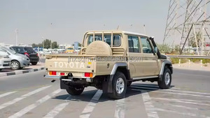Usado cuidadosamente 2022 Land Cruiser 79DC 4.5D Limited MT Beige vehículo mano izquierda mano derecha coches usados para la <span class=keywords><strong>venta</strong></span> - Product Image 5