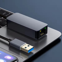 Adaptateur Ethernet USB 3.0, câble adaptateur réseau LAN USB 3.2 à 2.5 Gigabit RJ45, 10/100/1000/2500M pleine vitesse pour Windows Mac