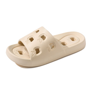 Women's Summer <b>EVA</b> Flip Flops Thick Sole Non Slip Breathable Beach Home Shoes Pink Green Black Beige 36 37 38 39 40 41 - Product Image 5