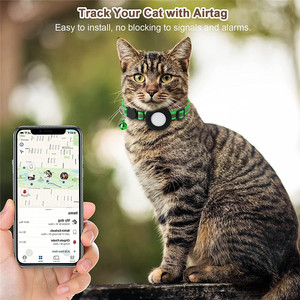 Collar Ecológico para Gatos con Tira Reflectante, Campana y Hebilla <span class=keywords><strong>de</strong></span> Seguridad Ajustable, Patrones Personalizables - Product Image 6