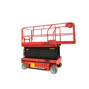 ลิฟท์กรรไกรไฮดรอลิกไฟฟ้าแบบเคลื่อนที่ได้ ความสูงยก 6 ม. 8 ม. 12 ม. - Product Image 4