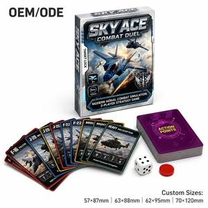 Cartas de Juego SKY ACE COMBAT <span class=keywords><strong>DUEL</strong></span>, Cartulina Resistente para Noches de Juego en Familia - Product Image 1