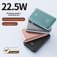 FOX K173 Vente en gros transfrontalière Super charge rapide 22,5W Batterie Li-polymère 20000mAh Capacité réelle Compact Mini Portable USB