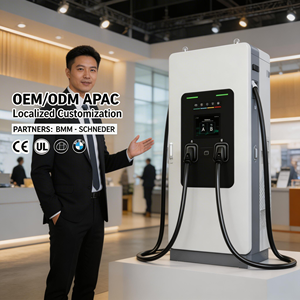 สถานีชาร์จรถยนต์ไฟฟ้าแบบเร็ว New Starcharge Titan V5 ODM/OEM Ultra DC กำลังไฟ 120kW 180kW 240kW รองรับ CCS2/GBT สำหรับใช้งานสาธารณะ - Product Image 4